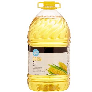 Amazon Brand - Happy Belly Corn Oil, 128 Fl Oz
