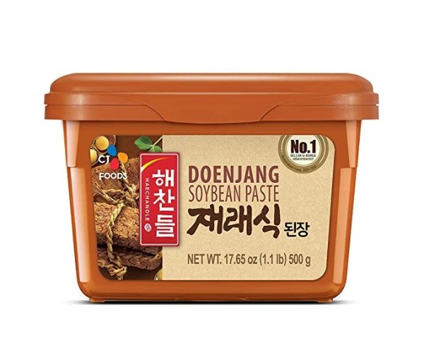 Haechandle Soybean Paste, Korean Doenjang, 500g (1lb),