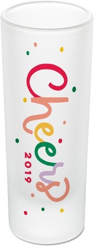 Colorful Cheers Shot Glass by Shutterfly | Shutterfly