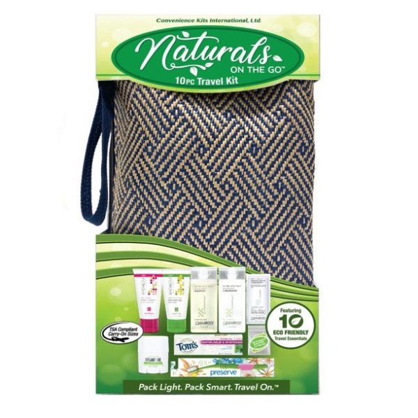 Convenience Kits International Women’s Natural 10 PC Travel Kit