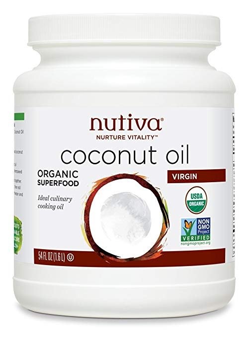 Organic, Unrefined, Virgin Coconut Oil, 54 Fl Oz (Pack of 1)
