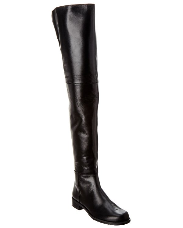 Hilo Leather Over-The-Knee Boot