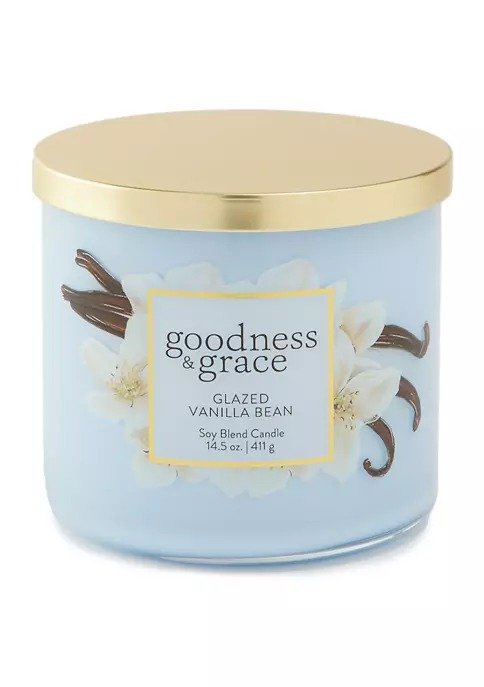 3-Wick Candle- Glazed Vanilla Bean