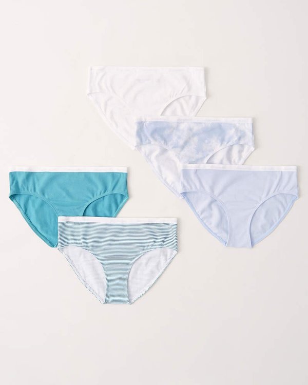 girls 5-pack bikini briefs | girls | Abercrombie.com