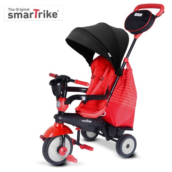 Swing DLX, 4-in-1 Toddler Tricycle 15M - Red