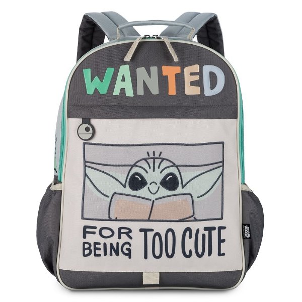 Grogu ''Wanted for Being Too Cute'' Backpack – Star Wars: The Mandalorian | shopDisney