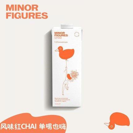 Minor Figures 小人物燕麦饮风味红茶 1L