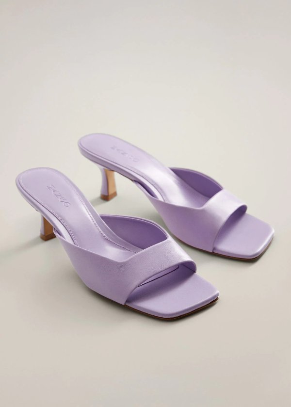 香芋紫穆勒鞋