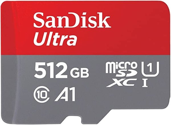 512GB Ultra microSDXC U1 A1 存储卡