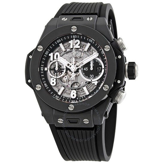 Big Bang Unico Black Magic Chronograph Automatic Silver Dial Men's Watch 421CI1170RX