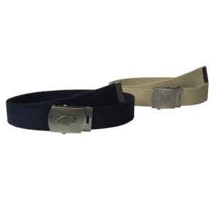 Dickies Men's Cotton Web Belt, Pack of Two