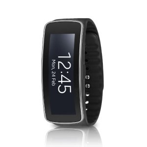 Samsung Galaxy Gear Fit SM-R350 Smartwatch Fitness Tracker - Black (Refurbished)