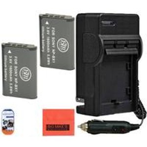2 NP-BX1 NP-BX1/M8 Batteries & Charger for Sony Cameras And Camcorders 