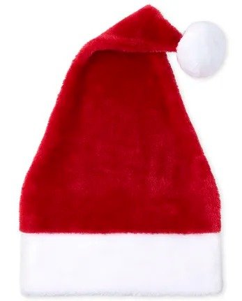 Unisex Adult Christmas Matching Family Santa Hat | The Children's Place - RUBY