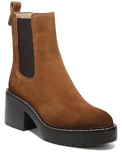 Anderson Leather Bootie / Gilt