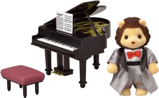 Calico Critters 钢琴演奏玩具套装