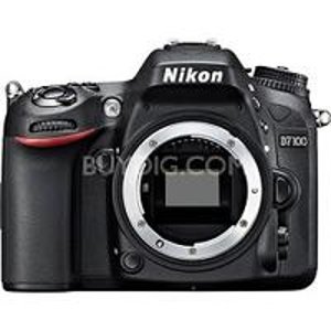 Nikon D7100 DX-Format Digital HD-SLR Body with 3.2" LCD Monitor Factory  Refurbished