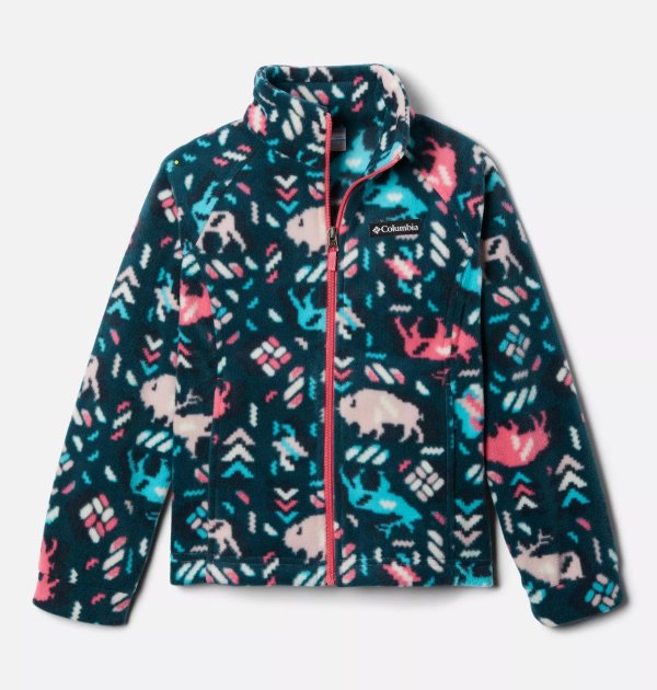 Girls’ Benton Springs™ II Printed Fleece Jacket
