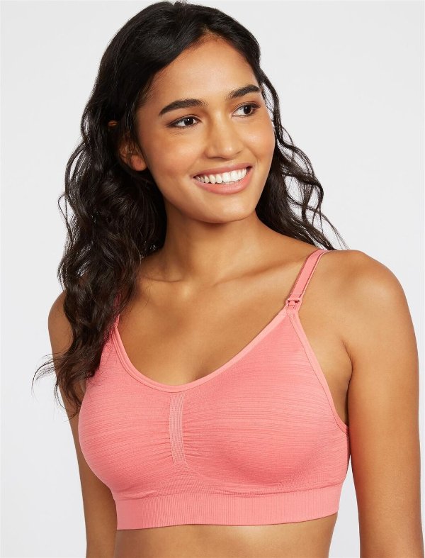 Full Busted Seamless Nursing Bra (Cup Sizes D+)