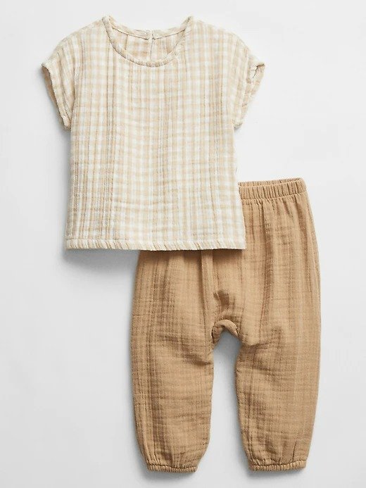Baby Textured Outfit Set