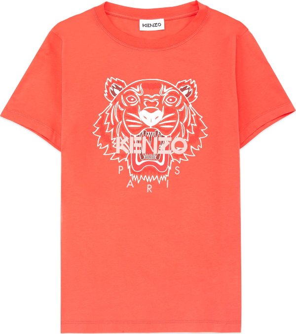 - Tiger T-Shirt - Red Orange