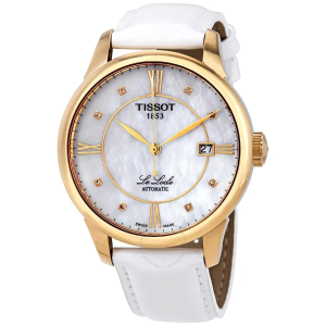 Dealmoon Exclusive: TISSOT Automatic Diamond Mother of Pearl Ladies Watch