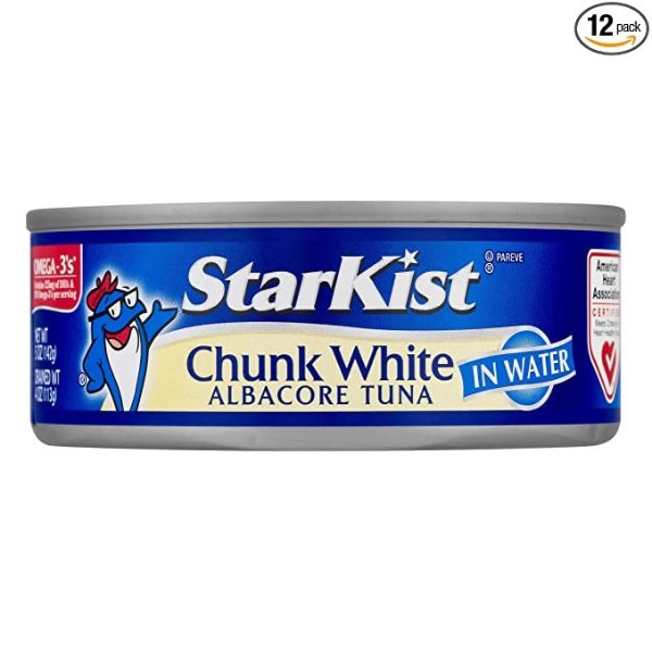 Chunk White Albacore Tuna in Water - 5 oz Can (Pack of 12)