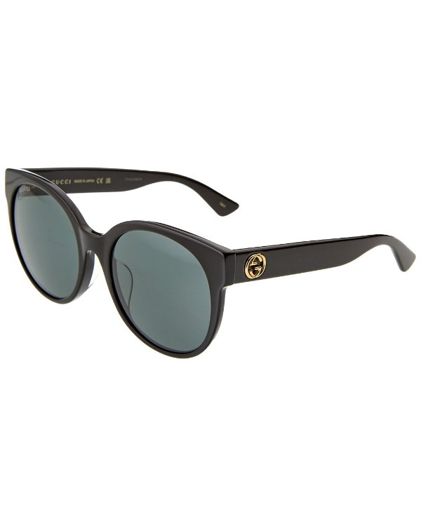 Women's GG0035SAN 56mm Sunglasses / Gilt