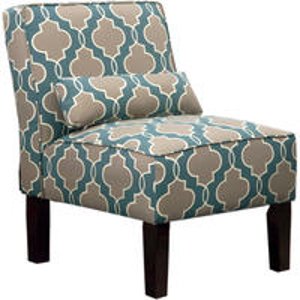 Carson Upholstered Accent Slipper Chair
