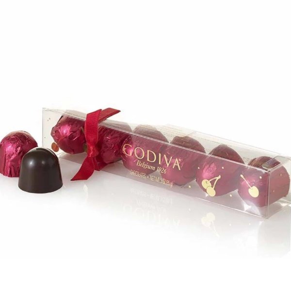 Chocolate Cherry Cordials, 6 pc. | GODIVA