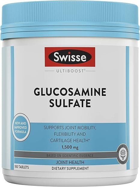 Ultiboost Glucosamine Sulfate | Supports Joint Mobility & Cartilage Health | 1500 mg, 180 Tablets