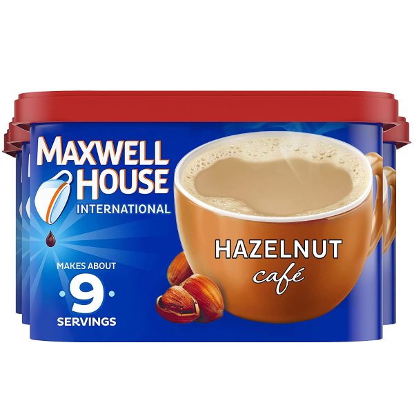 International Hazelnut Cafe-Style Beverage Mix, 9oz, 4pks
