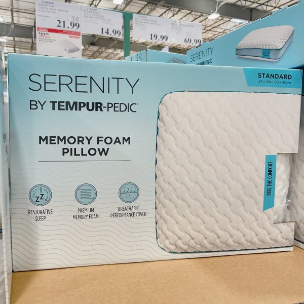 by Tempur-Pedic Memory Foam Bed Pillow