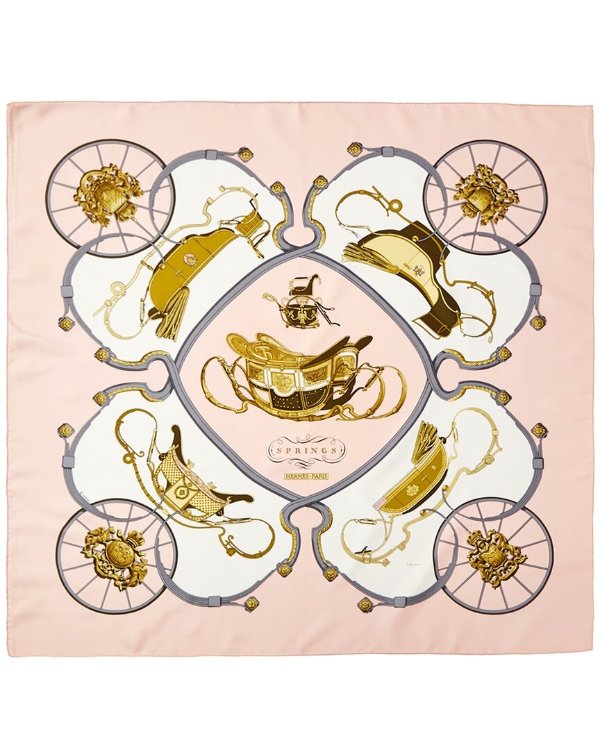 "Springs," by Philippe Ledoux Silk Scarf
