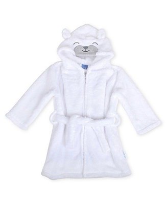 Toddler Boys & Girls Tie Front Bear Hood Robe