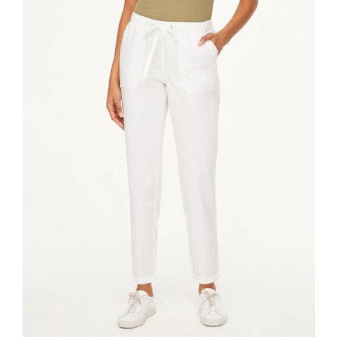 LOFT OutletTie Waist Pants