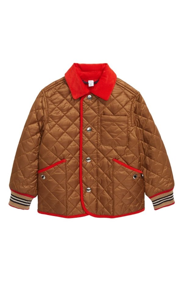 Culford Icon Stripe Trim Diamond Quilted Jacket