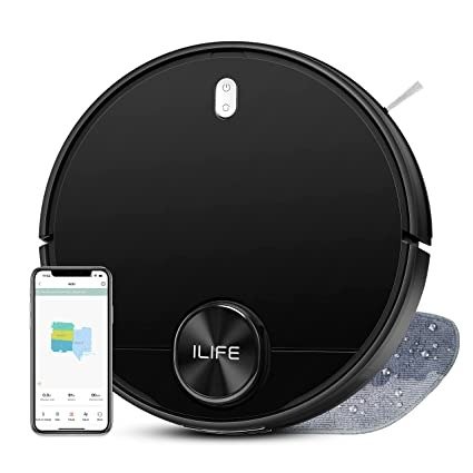 A11 Robot Vacuum and Mop Combo, Real 2-in-1 Robot Vacuum Cleaner with Lidar Navigation, 4000Pa Strong Suction,150mins Runtime,Wi-Fi Connected,Multi-Floor Mapping, for Pet Hair,Hard Floor,Carpet