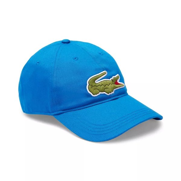 Men's Adjustable Croc Logo Cotton Twill Baseball Cap