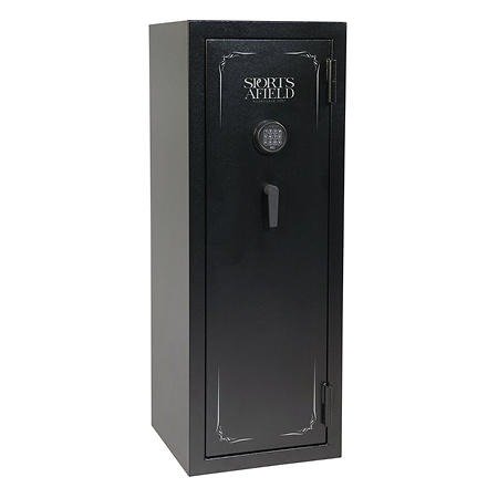 18-Gun Fire Safe w/Electronic Lock, Door Storage, Convertible Interior with Fully Wrapped Shelves - Sam's Club