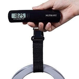 NUTRI FIT Luggage Scale Portable Handheld Baggage Scale
