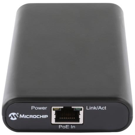 Microchip PoE to USB-C Power and Data Adapter