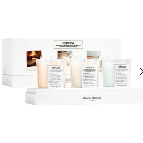 Maison Margiela’REPLICA’ Mini Candle Trio Set