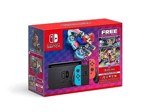Switch™ Mario Kart™ 8 Deluxe Bundle (Full Game Download + 3 Mo.Switch Online Membership Included)
