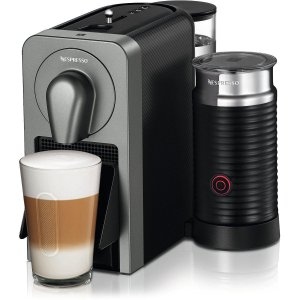Nespresso Prodigio Smart App Connected Coffee & Espresso Maker w/ Milk Frother