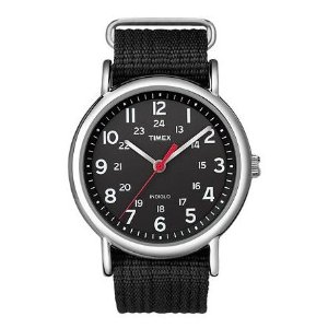 Timex Weekender Silver Tone Watch