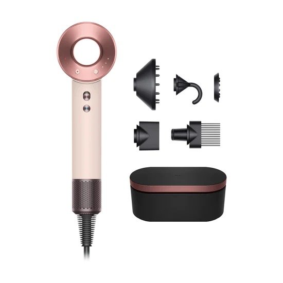 Ceramic Pink and Rose Gold Supersonic Hair Dryer (Limited Edition)