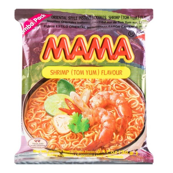 泰国MAMA妈妈 酸辣虾味方便面 90g 