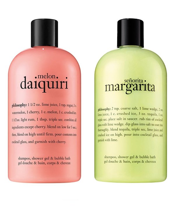 Melon Daiquiri & Senorita Margarita 16-Oz. Shampoo, Shower Gel & Bubble Bath Set