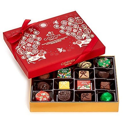 Assorted Chocolate Seasonal Gift Box, 16 pc. | GODIVA